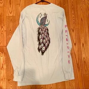 Primitive Skateboarding peacock long sleeve